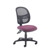 Jota Mesh medium back operators chair with no arms - Bridgetown Purple