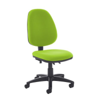 Jota high back PCB operator chair with no arms - Madura Green