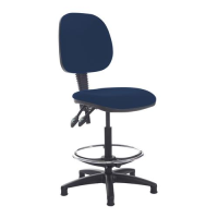 Jota draughtsmans chair with no arms - Costa Blue