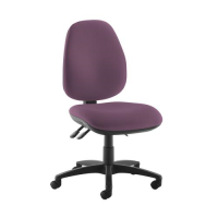 Jota high back operator chair with no arms - Bridgetown Purple