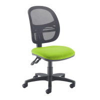 Jota Mesh medium back operators chair with no arms - green