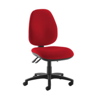 Jota high back operator chair with no arms - Panama Red