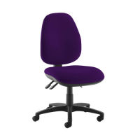 Jota high back operator chair with no arms - Tarot Purple