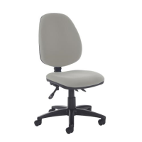 Jota high back asynchro operators chair with no arms - Slip Grey