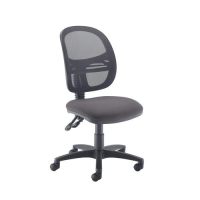 Jota Mesh medium back operators chair with no arms - Blizzard Grey
