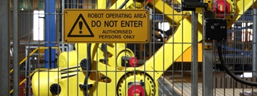 Floor Mounted Machine Safety Fencing Systems 