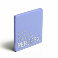  3mm Bubblegum Blue Perspex acrylic SA 7490