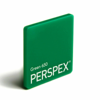 3mm Green Acrylic Perspex 650 Sheet Cut To Size
