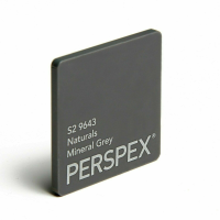  3mm Mineral Grey Perspex Naturals S2 9643