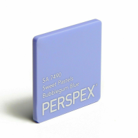 3mm Bubblegum Blue Perspex acrylic SA 7490 Providers London