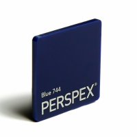 3mm Dark Blue Acrylic Perspex 744 Sheet Cut To Size Providers Wrexham