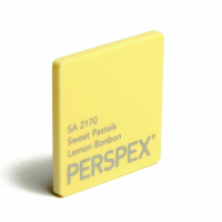 3mm Lemon BonBon Perspex acrylic SA 2170 Providers Chester