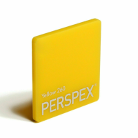 3mm Yellow Acrylic Perspex 260 Sheet Cut To Size Providers Chester