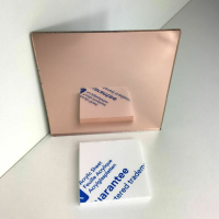 Distributors of 3mm Rose Gold mirror Acrylic sheet cut to size Wrexham