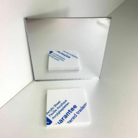 Distributors of 3mm Silver mirror Acrylic sheet cut to size Deeside
