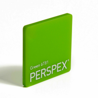 Suppliers of Cut To Size Lime Green Acrylic Perspex T Sheet Deeside