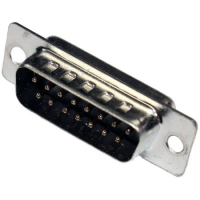 15 WAY D TYPE CONNECTOR SOLDER PLUG DB15SP