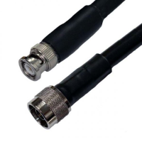 BNC Plug to N Plug Cable Assembly URM67 0.25 METRE