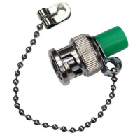 BNC Terminator Plug 50 Ohm with chain