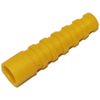 Cable Boot Yellow PSF1/3 RG59, RG62, URM70, Belden 1694A