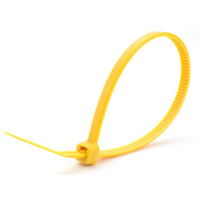 CABLE TIE 142 X 3.2 YELLOW PK 100