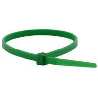 CABLE TIE 200 X 4.8 GREEN PK 100