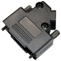 D TYPE CONNECTOR 25 WAY PLASTIC HOOD 45 DEGREE