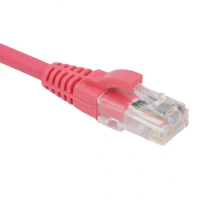 EXCEL CAT5E U/UTP PATCH LEAD LSOH 7M PINK