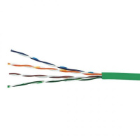 Excel Category 6 UTP Cable 305m Green RAL6024
