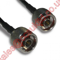 N PLUG TO N PLUG CABLE ASSEMBLY RG223 0.5m