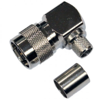 NPRACS214 N ELBOW Crimp Plug For RG214