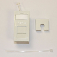 RJ45 UTP MODULE 25 x 50mm CAT6