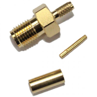 SMA Crimp Jack Socket LMR100