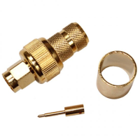 SMA Crimp Plug RG213 and URM67