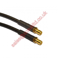 SMA FEMALE TO SMA FEMALE CABLE ASSEMBLY RG223 0.25M