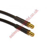 SMA FEMALE TO SMA FEMALE CABLE ASSEMBLY RG58 0.75M