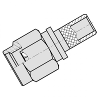 SMA Reverse Polarity Crimp Plug RG58C/U, 7806A, 9907, CNT-195, HPF195, KX 15, LMR-195, LLA195 WCX195, 1.0/2.95 AF, RG-141A/U, URM43, URM76.