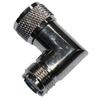 UHF Elbow Plug to Jack Adaptor RIGHT ANGLE ADAPTOR