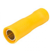 YELLOW FEMALE BULLET DIA 5MM PACKS OF 100
