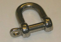 20mm Galvanized Commercial Pattern Dee Shackles