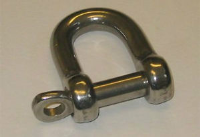 22mm Galvanized Commercial Pattern Dee Shackles