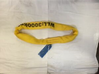 3 Ton x 2m EWL (4 mtr circ) round sling / Lifting strap / Hoist