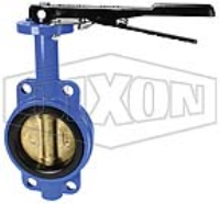 Wafer Style 150lb. Butterfly Valve with Aluminum Bronze Disc