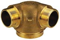 Two Way Male Outlet Roof Connection 90° Bottom Outlet