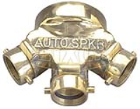 Triple Clapper Siamese Connection Back Outlet