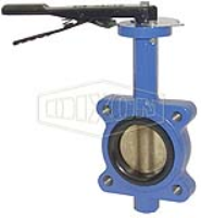 Threaded Lug Style Butterfly Valve