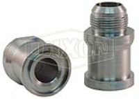 Straight Flange x Male JIC Hydraulic Adapter