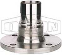 Smooth Tail Fixed Flanged Hose Spigot x Tail