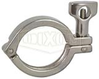 Single Pin Heavy Duty Clamp with Cross Hole Wing Nut