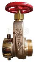 Single Hydrant Gate Valve Cast Brass with Hand Wheel